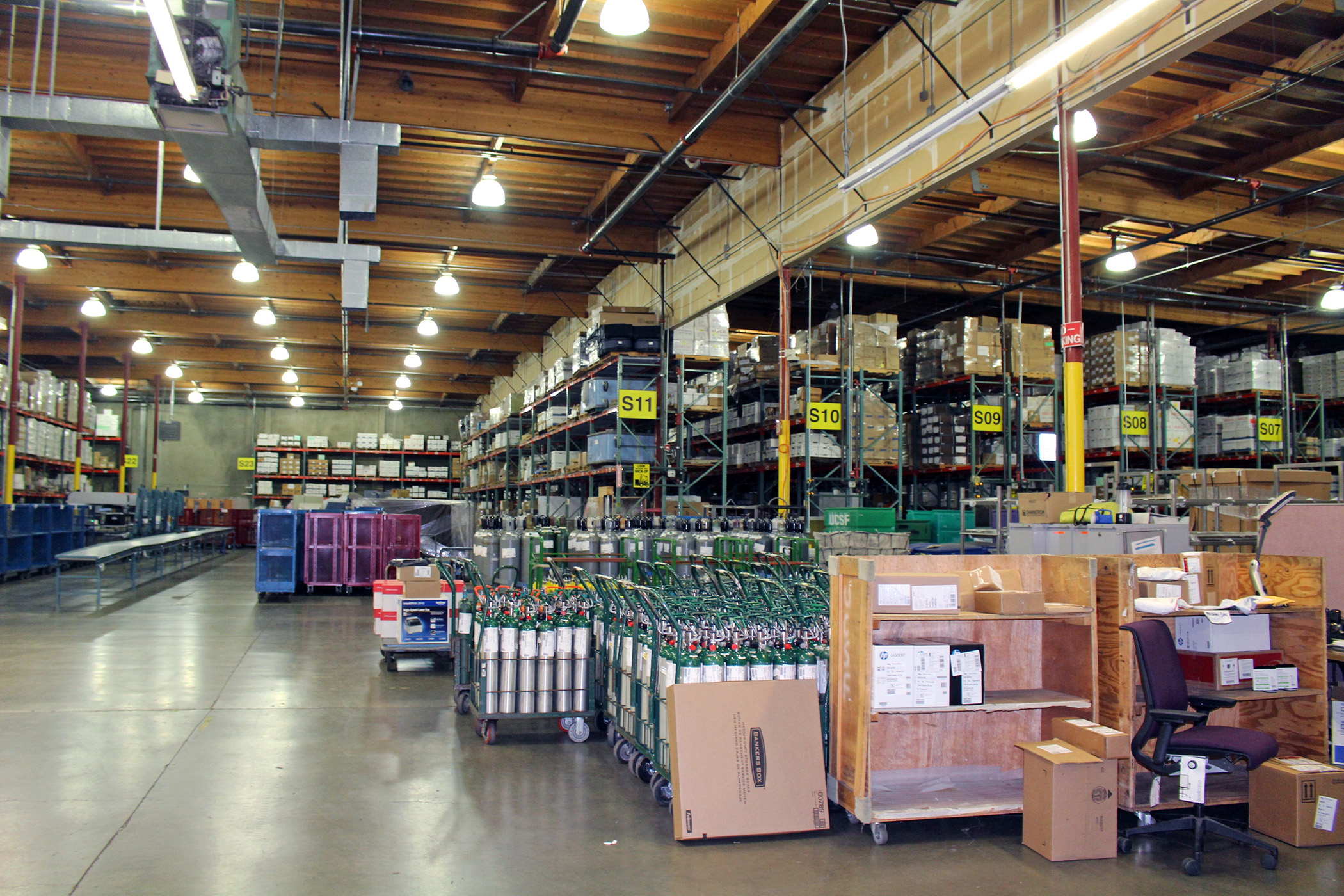 Large Item and Boxed Storage Supply Chain Management